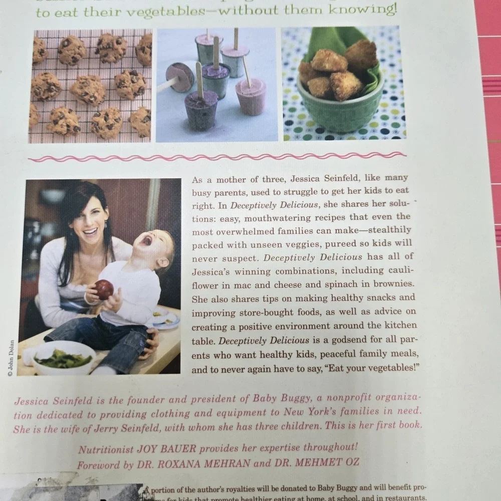 Deceptively Delicious Jessica Seinfeld‎ Cookbook
